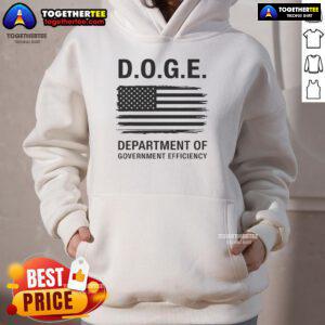 Official Premium Doge Department of Government Efficiency Hoodie featuring a stylish design and vibrant colors.