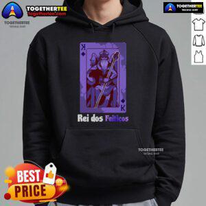 Official Rei Dos Feiticos King Of Spells Hoodie featuring a mystical design, perfect for fans of magical apparel.