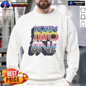 Official San Diego FC Woven Into One Pride Sweatshirt showcasing team colors and logo, perfect for fans.