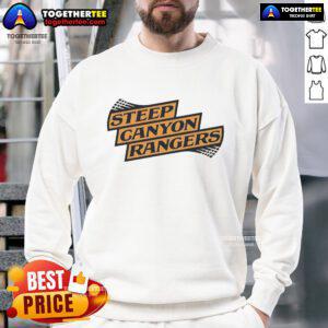 Official Steep Canyon Rangers logo sweatshirt featuring a bold design, perfect for fans of the band.
