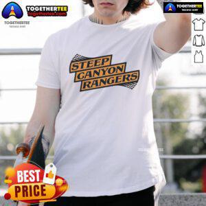 Official Steep Canyon Rangers logo t-shirt featuring vibrant design and comfortable fit for fans of the bluegrass band.