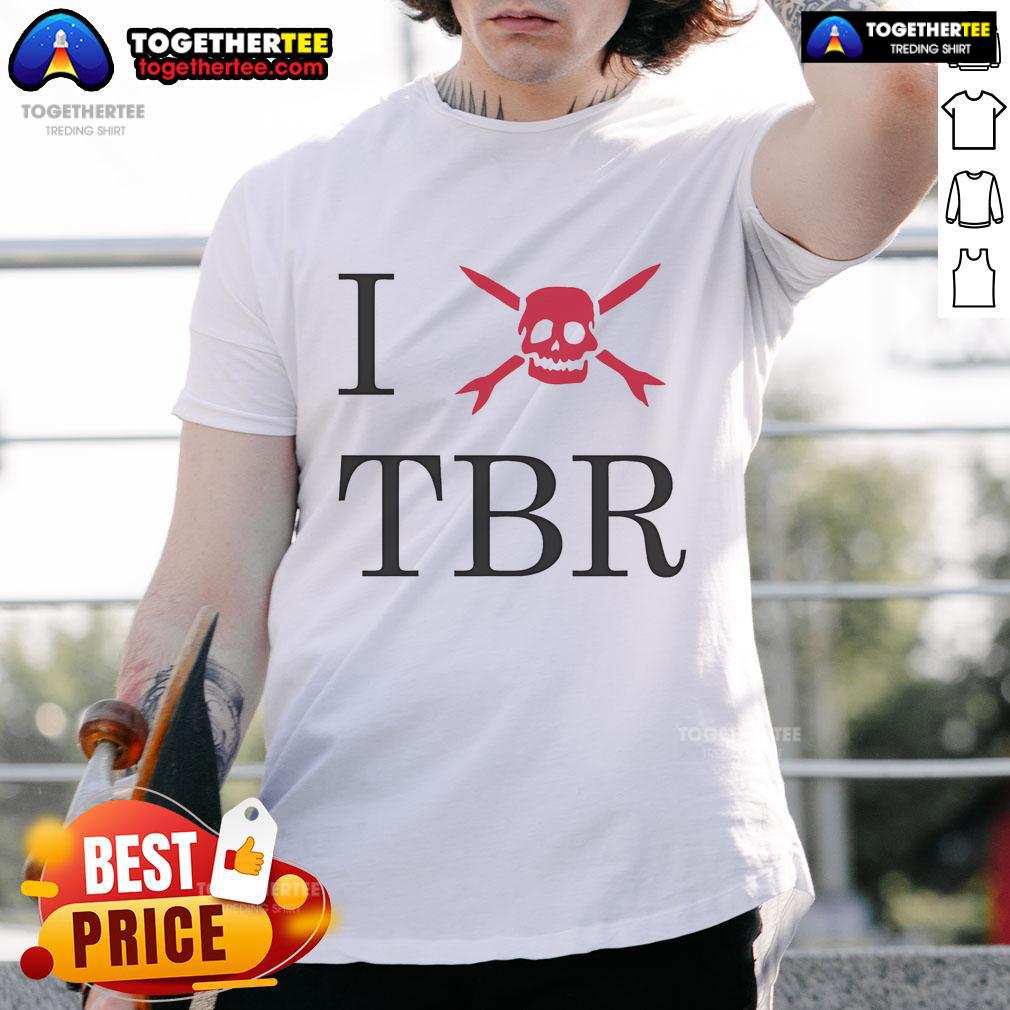 Official Teenage Bottlerocket I Love TBR T-Shirt featuring vibrant design and band logo for punk rock fans.