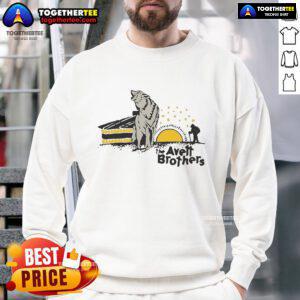 Official The Avett Brothers Vienna VA May 30-31 2025 Wolf Trap at Filene sweatshirt featuring vibrant design and logo.