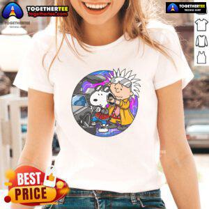 Official The Great Beagle Wave Ladies Tee featuring a playful beagle graphic on a stylish women's t-shirt.