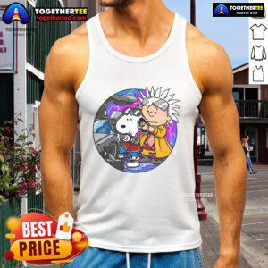 Official The Great Beagle Wave Tank Top featuring a vibrant design and comfortable fit, perfect for casual summer wear.