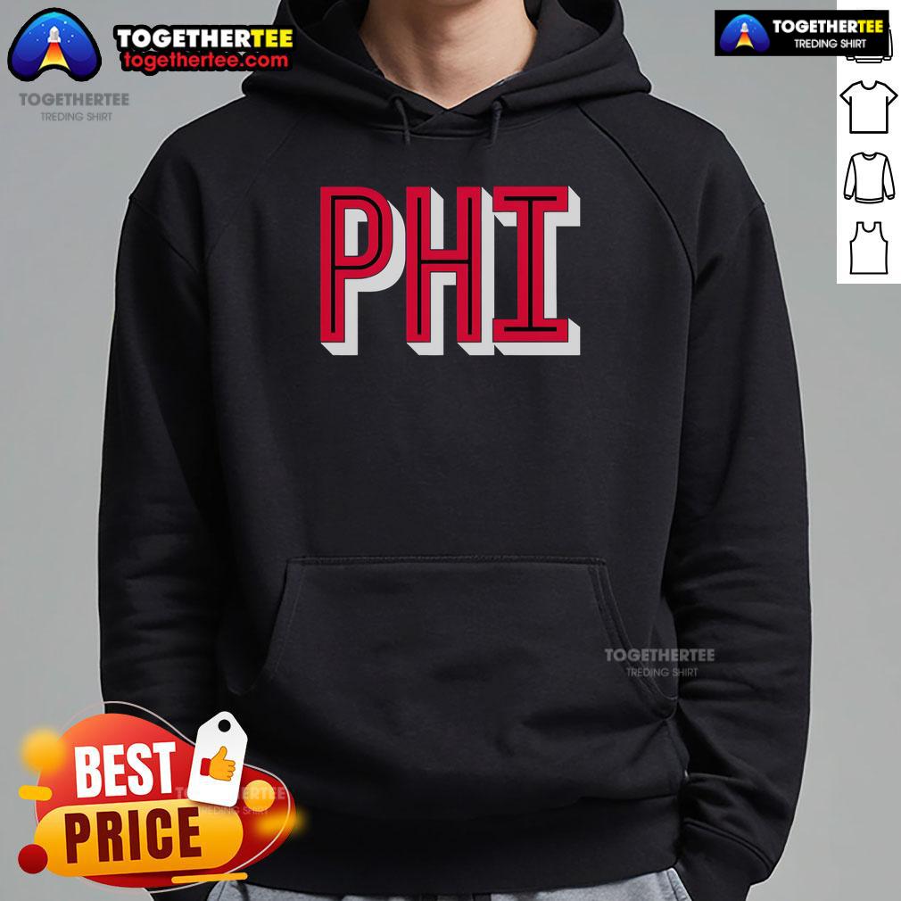 Men's Philadelphia hoodie from Official, showcasing a stylish design perfect for fans and locals of Philly.
