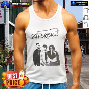 Official Ziferblat tank top featuring a stylish design, perfect for casual wear and showcasing the Ziferblat brand.