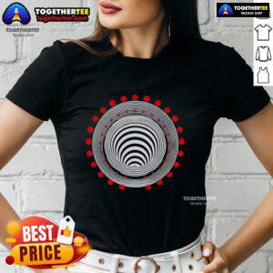 Original Rezz Portalized Ladies Tee featuring a vibrant graphic design, perfect for stylish and casual wear.