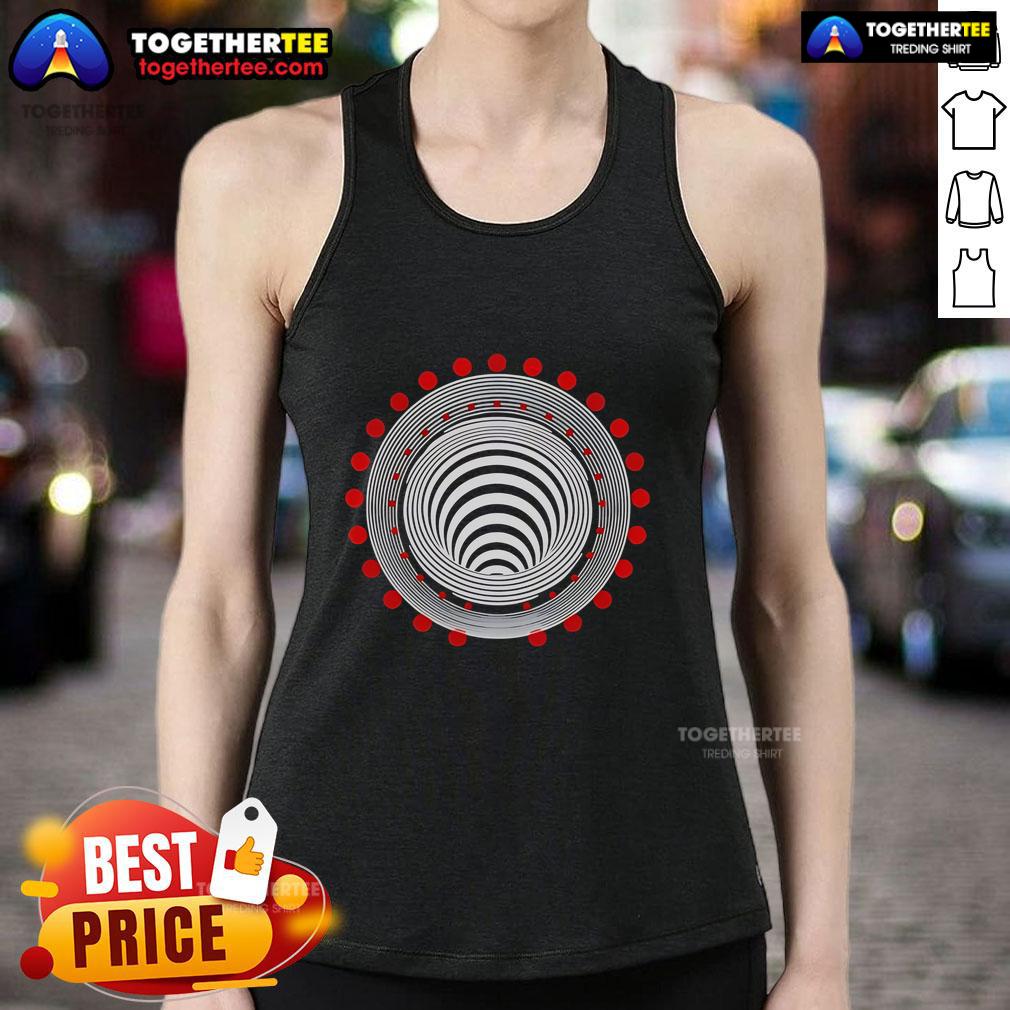 Alt Text: Original Rezz Portalized Tank Top featuring vibrant graphics and a stylish design for casual summer wear.