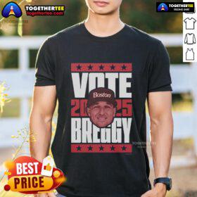 Premium Alex Bregman 2025 Vote T-Shirt featuring bold graphics and a comfortable fit for baseball fans and supporters.