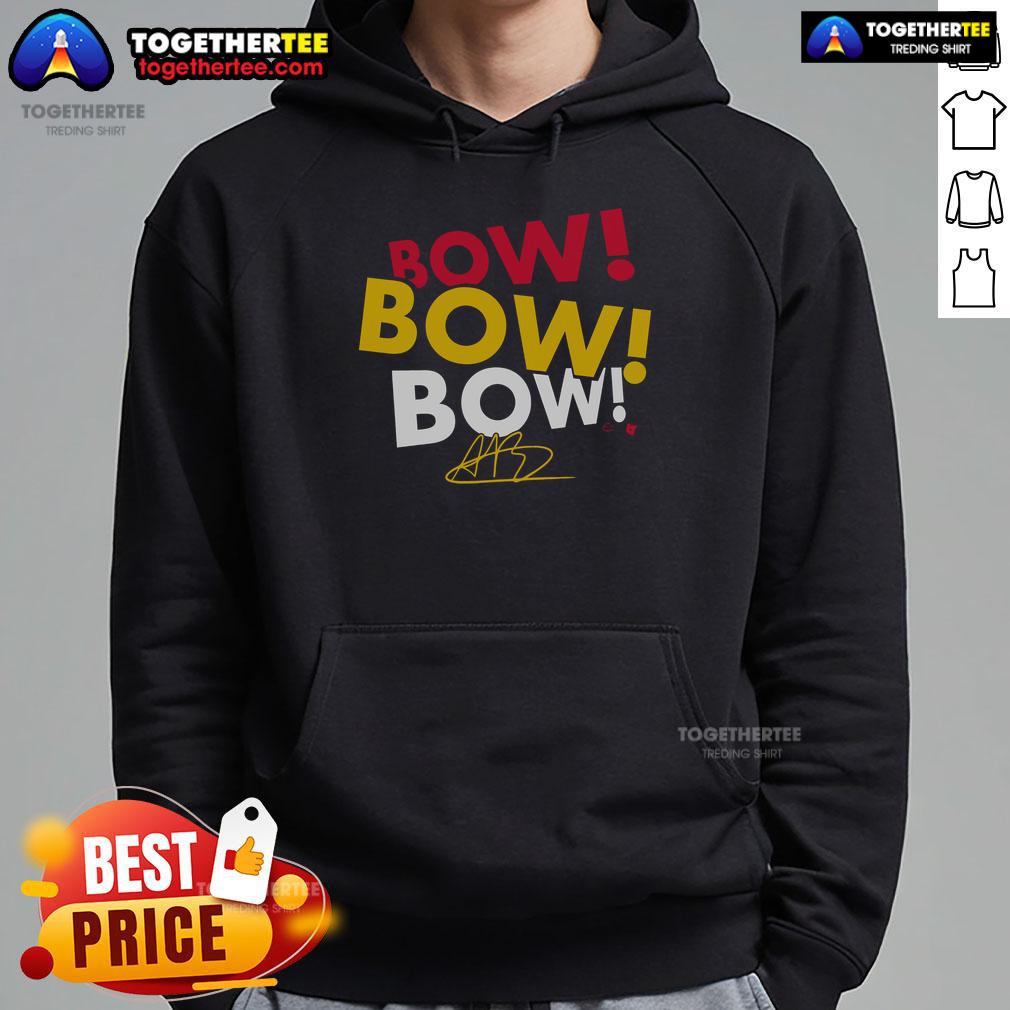 Premium Aliyah Boston Bow Bow Bow Hoodie featuring vibrant design and comfortable fit for fans and fashion lovers.