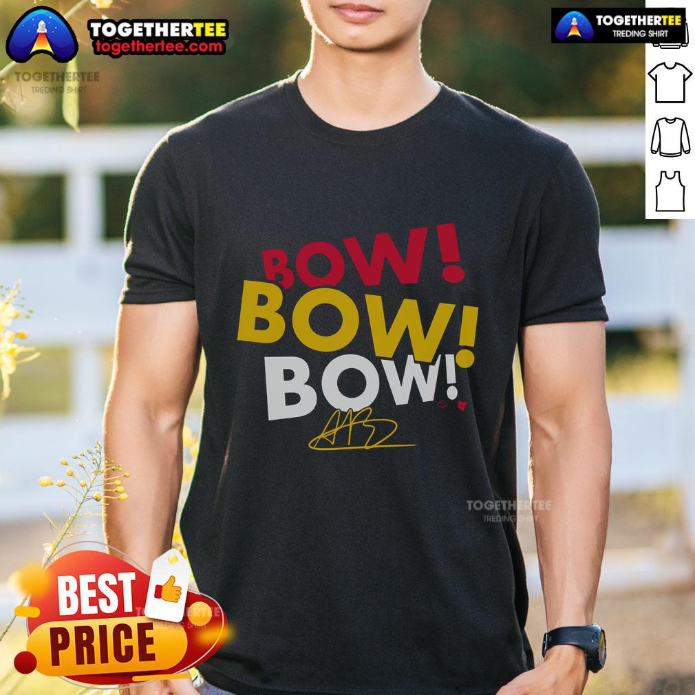 Premium Aliyah Boston Bow Bow Bow T-Shirt featuring vibrant graphics and a stylish design for fans and fashion lovers.