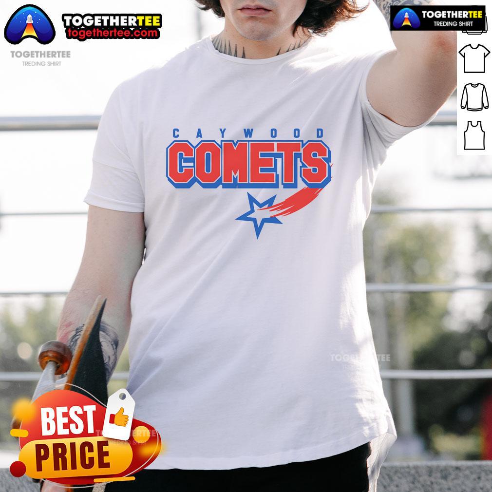 Premium Caywood Comets Block T-Shirt featuring bold graphics and comfortable fit for fans and casual wear.