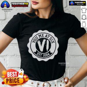 Premium You Me At Six Est 2004 Ladies Tee featuring stylish design and comfortable fit for fans of the band.