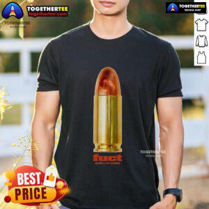Funny Fuct Batteries Not Included T-Shirt design featuring humorous text on a casual shirt for a playful style.