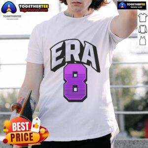 Good Lamar Jackson showcasing Era8 T-Shirt, highlighting style and athleticism in a vibrant outdoor setting.