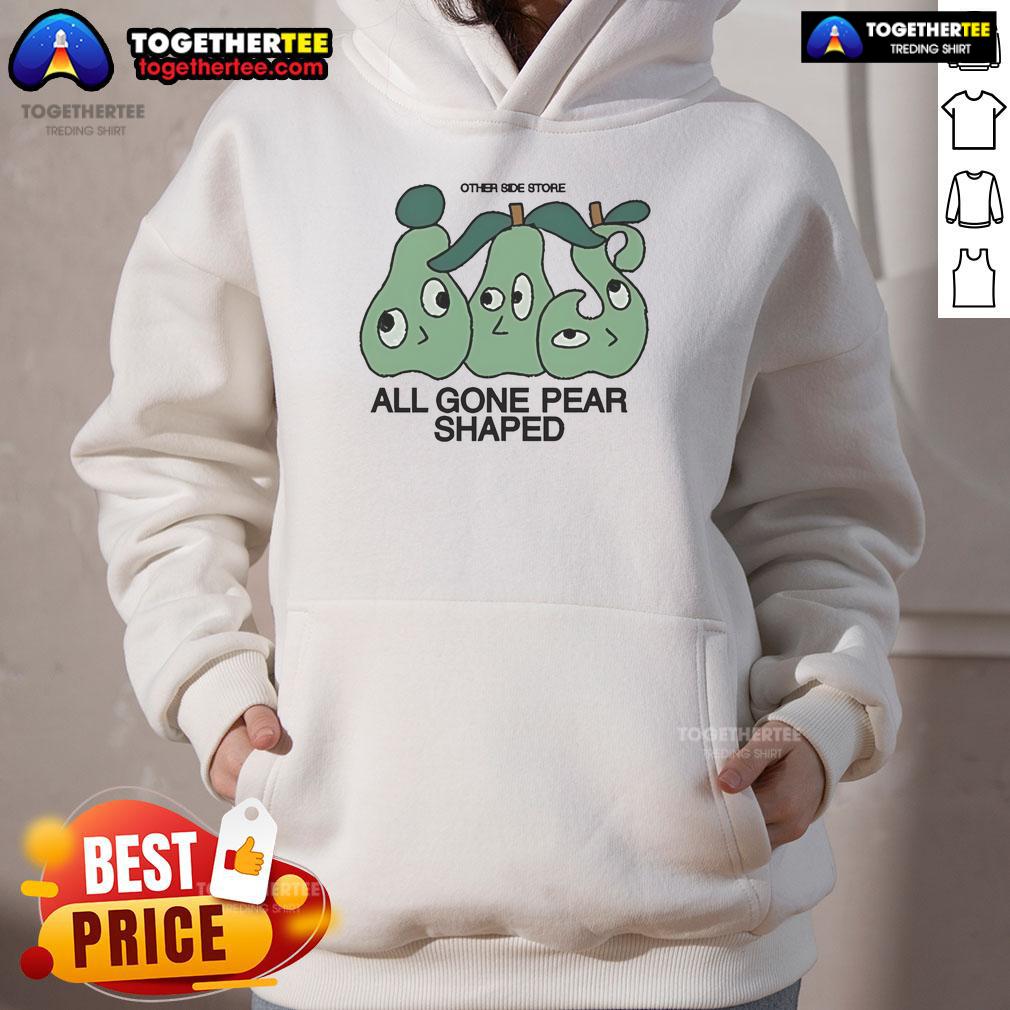 Good Other Side Store pear-shaped hoodie in vibrant colors, perfect for stylish and comfortable casual wear.