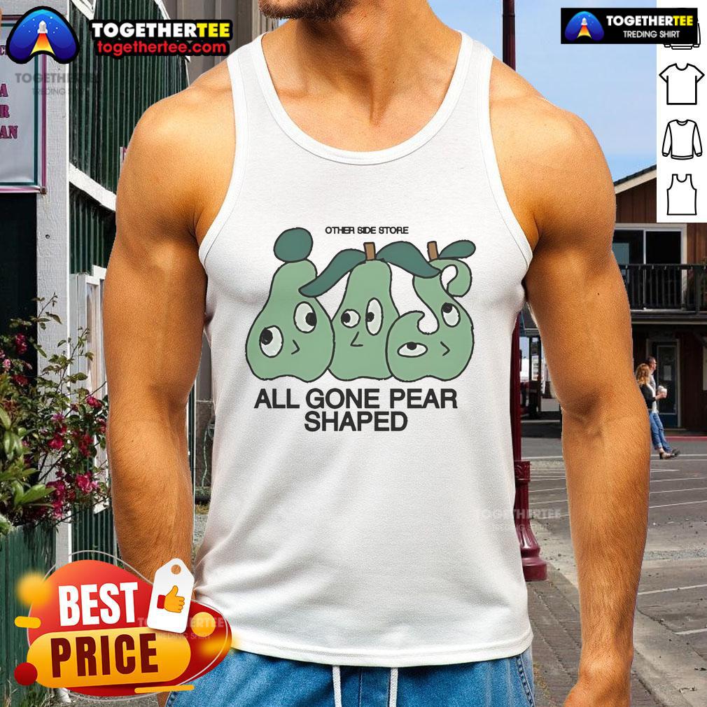 Good Other Side Store pear-shaped tank top in vibrant colors, perfect for summer outfits and casual wear.
