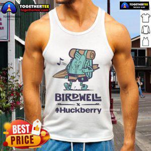 Official Birdwell Beach Britches and Huckberry 2025 Tour tank top featuring vibrant colors and stylish design.