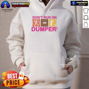 Official Cal Raleigh Seattle Mariners Don't Run On Dumper Hoodie featuring team colors and logo for fans.