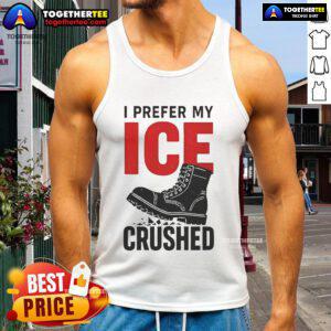Stylish Official I Prefer My Ice Crushed Tank Top in vibrant colors, perfect for summer outings and casual wear.