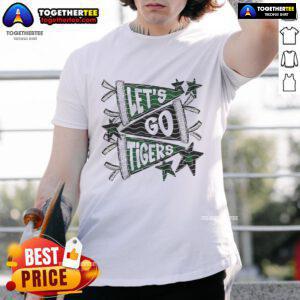 Official Let's Go Tiger T-Shirt featuring vibrant graphics and a comfortable fit, perfect for fans and casual wear.