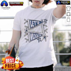 Alt Text: Official Let's Go Wildcat T-Shirt featuring vibrant graphics and a stylish design for Wildcats fans.