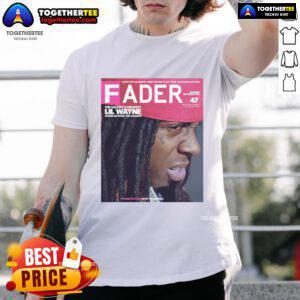 Alt Text: Official Lil Wayne Fader The Galaxys Greatest T-Shirt featuring vibrant cosmic design and bold graphics.