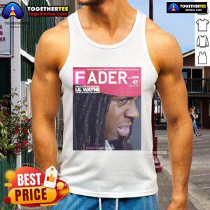 Official Lil Wayne Fader tank top featuring 'The Galaxy's Greatest Comes In From The Cosmos' design.