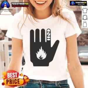 Official Pedro Pasca Ceasefire Now MSF Ladies Tee featuring a bold design advocating for peace and humanitarian support.