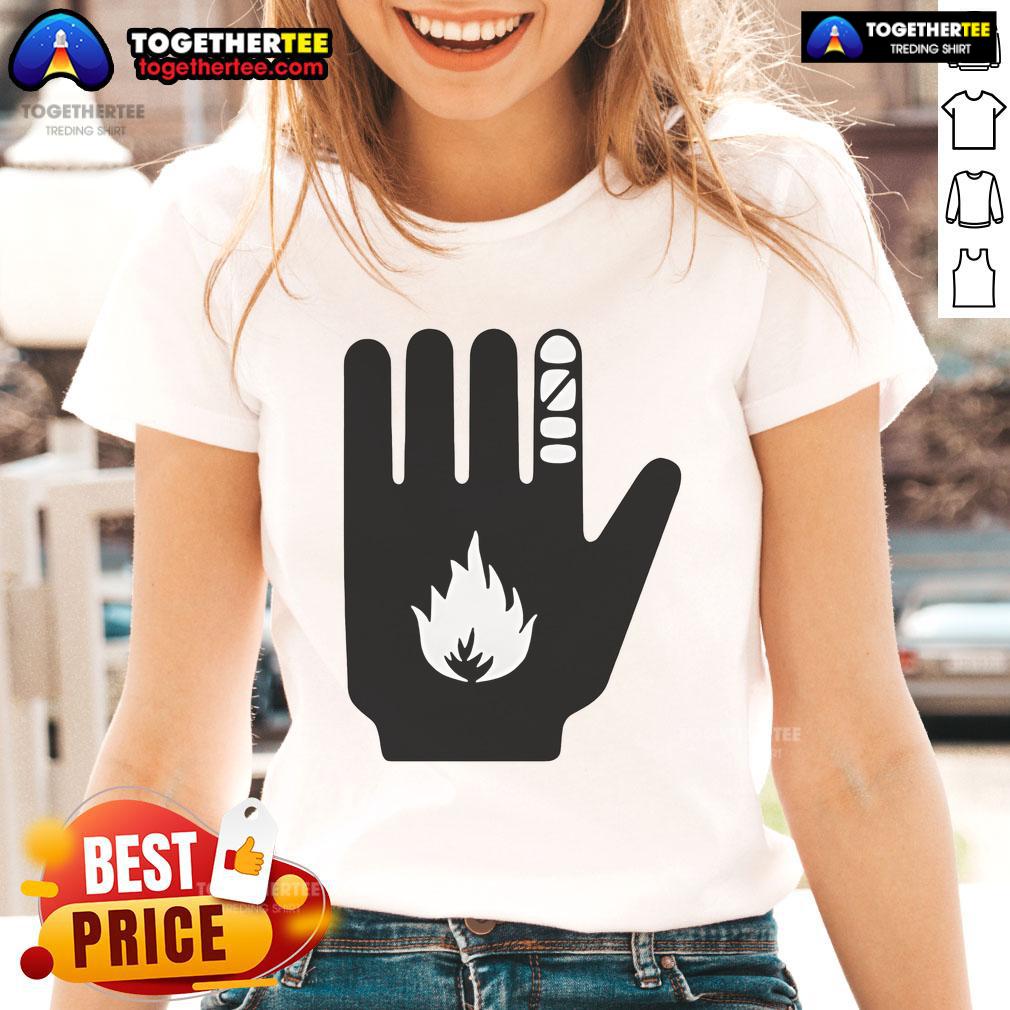 Official Pedro Pasca Ceasefire Now MSF Ladies Tee featuring a bold design advocating for peace and humanitarian support.