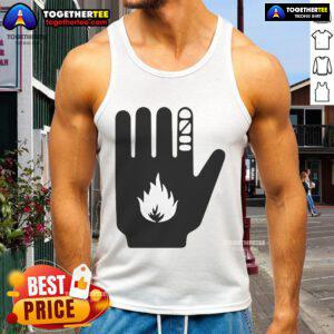 Official Pedro Pasca Ceasefire Now MSF tank top showcasing a bold design promoting peace and humanitarian support.