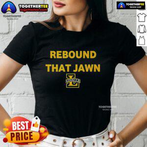 Official Rebound That Jawn LA Salle Men's Basketball ladies tee featuring a stylish design for fans and supporters.