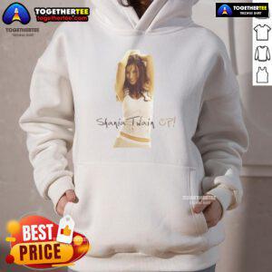 Official Shania Twain Up Celebration Hoodie featuring vibrant design and stylish fit, perfect for fans and music lovers.