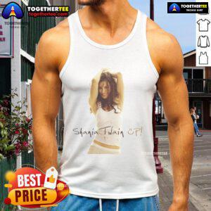 Official Shania Twain Up Celebration Tank Top featuring a stylish design perfect for fans and casual wear.