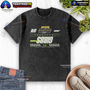 Alt Text: Official TY Gibbs Checkered 2025 NASCAR Cup Series In-Season Challenge Winner Washed T-Shirt on display.