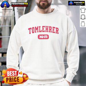 Official Tom Lehrer Harvard sweatshirt featuring classic design, ideal for fans and alumni of the iconic entertainer.