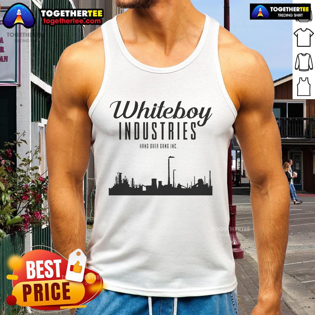 Official Whiteboy Industries tank top featuring a stylish design, perfect for casual wear and showcasing brand pride.