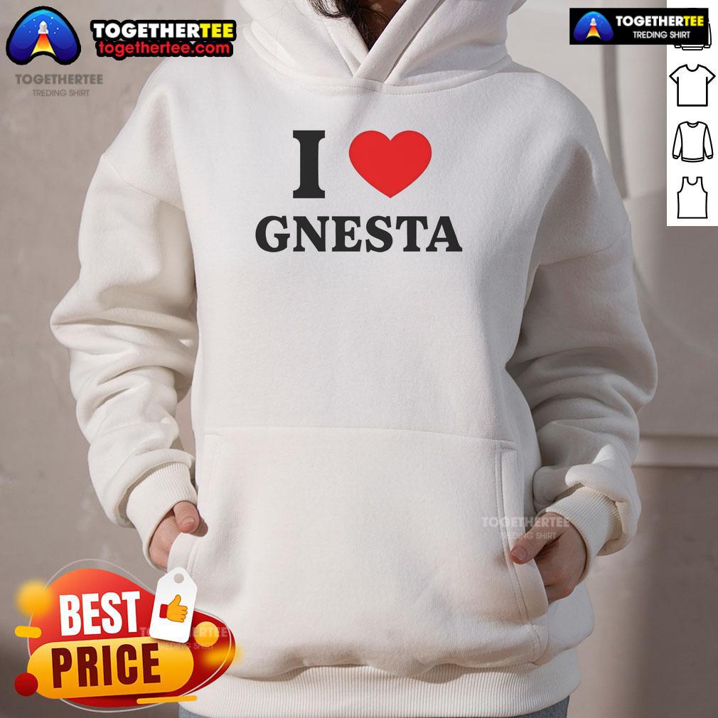 Official Will Ferrell I Love Gnesta Hoodie featuring vibrant design and cozy fit, perfect for fans and casual wear.