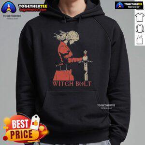 Official Witch Bolt Marigolds Fate Hoodie featuring a vibrant design, perfect for fans of mystical fashion and cozy wear.