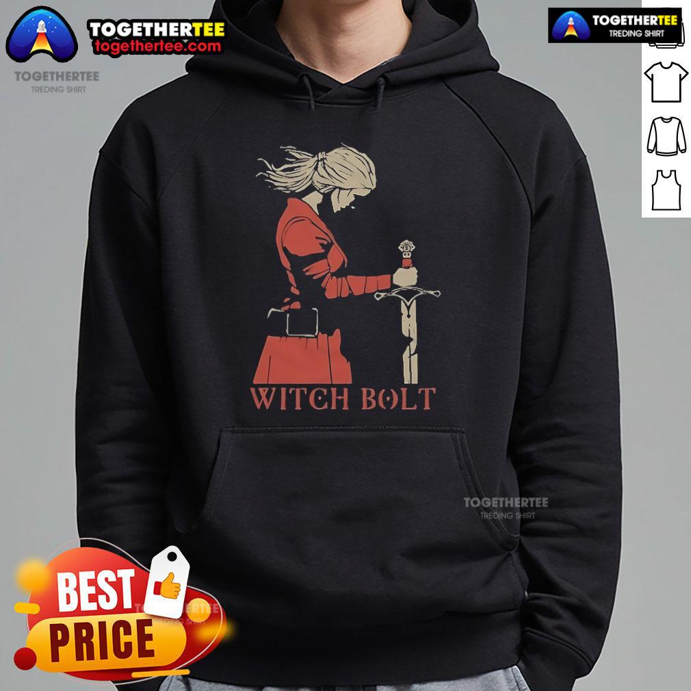 Official Witch Bolt Marigolds Fate Hoodie featuring a vibrant design, perfect for fans of mystical fashion and cozy wear.