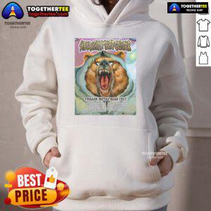 Alt Text: Official Siberian Meat Grinder Thrash Metal Bear Cult Tour 2025 Dates Tsar Hoodie featuring bold graphic design.