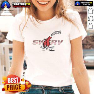 Original G Herbo Swerv Whistle Ladies Tee featuring vibrant design and stylish fit for fans of G Herbo's music.