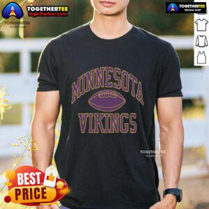 Original Minnesota Vikings Gridiron T-Shirt featuring bold team colors and logo, perfect for fans of Minnesota football.