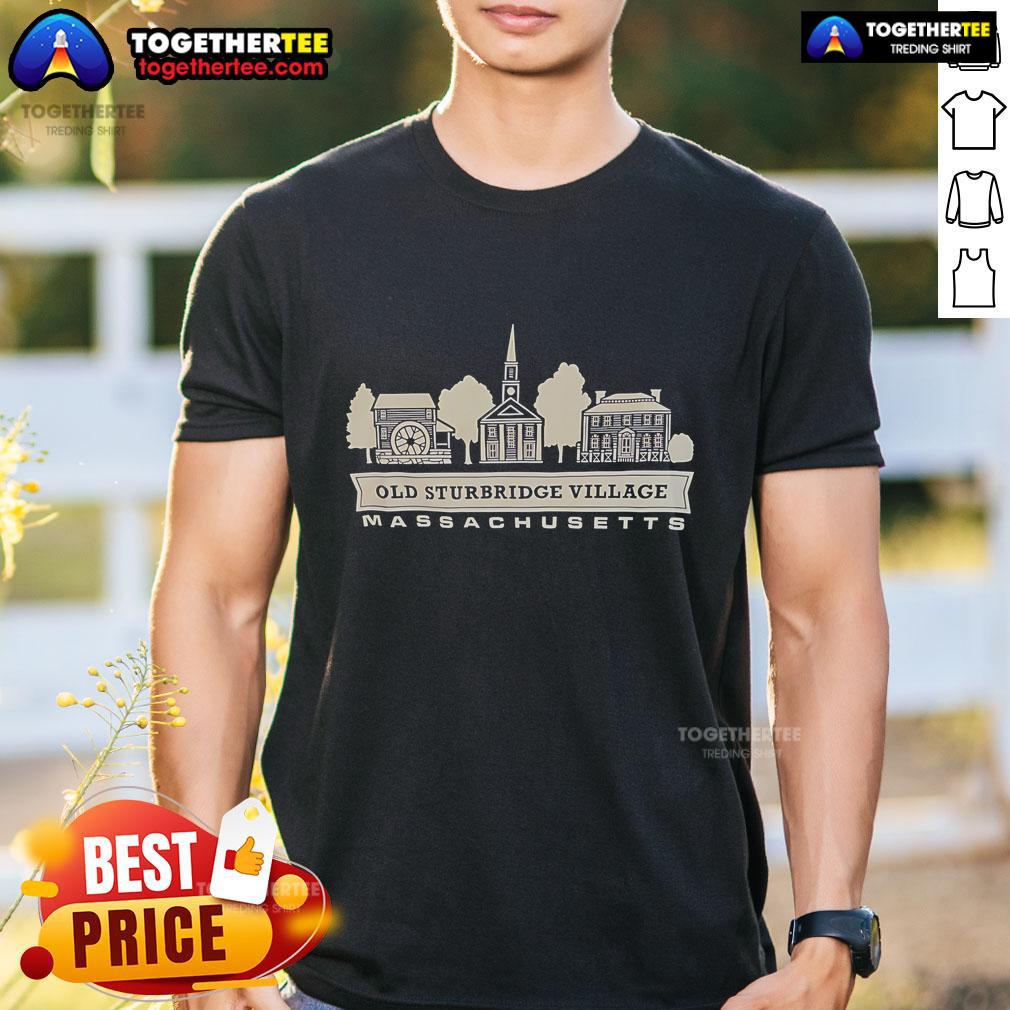 Original Old Sturbridge Village Massachusetts T-Shirt featuring classic design and vibrant colors, perfect for history enthusiasts.