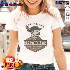Original Versailles Aristocrats Ladies Tee featuring elegant design and stylish fit for fashionable women.
