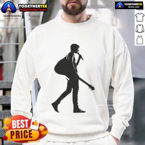 Premium James Blunt Silhouette Sweatshirt featuring a stylish design and comfortable fit, perfect for fans of the artist.