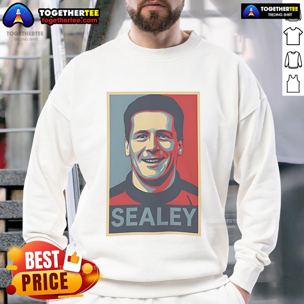 Premium Les Sealey Hope Sweatshirt in soft fabric, featuring a stylish design and perfect for casual wear.