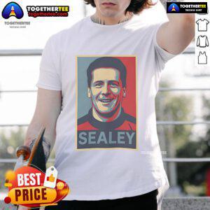 Alt Text: Premium Les Sealey Hope T-Shirt featuring a stylish design, perfect for fans and casual wear.