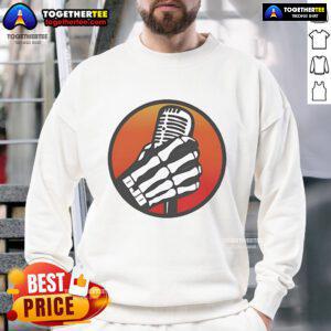 Pretty Dale Jr download skeleton mic sweatshirt featuring a unique design for racing fans and fashion enthusiasts.